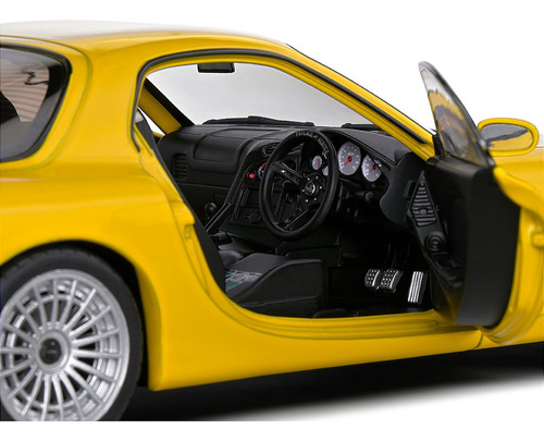 Mazda Rx7 Fd Rs Streetfighter 1994 1:18 Solido Amarelo