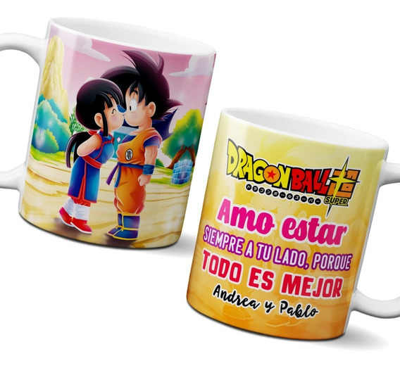 Taza 11 Onzas Amor Goku Y Milk Nombres Personalizados Novios | MercadoLibre Taza 11 Onzas Amor Goku Y Milk Nombres Personalizados Novios | MercadoLibre