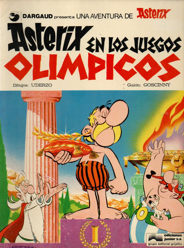 Uderzo Goscinny Asterix En Los Juegos Olimpicos Grijalb 1977