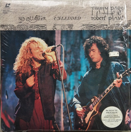 Laser Videodisc 12  Video Jimmy Page Y Robert Plant No Quart