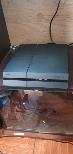 Sony Playstation 4 Slim Negro+ Dos Mandos + 4 Juegos