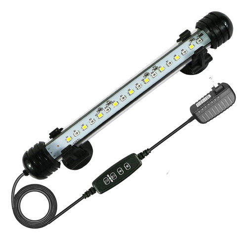 Luz Led Sumergible Para Acuario  Luz Para Pecera Con Tempori