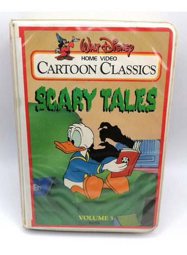 Walt Disney Scary Tales Vol 3 Pelicula Formato Beta 1963 (Usado)