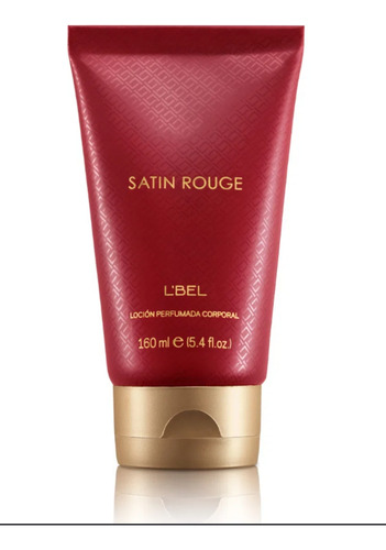 Loción Perfumada Satin Rouge Lbel, 160ml.