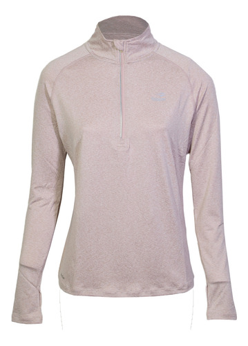 Buzo Topper Mid Layer Mujer Rng Ii Mujer Rosa Misty Melange