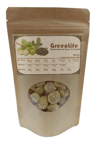 Nuez De Macadamia Sales Exoticas, Mxmis-002, Macadamia Sal N