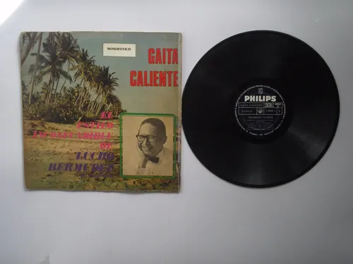 Lucho Bermudez Y Orquesta Gaita Caliente Lp Vinilo Col 1960 (Usado)
