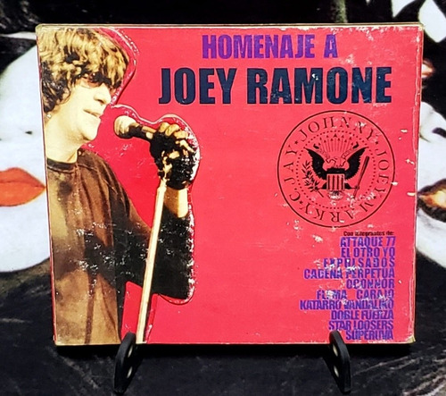 Cd Homenaje A Joey Ramone Descatalogado 2003 Marcas De Uso 