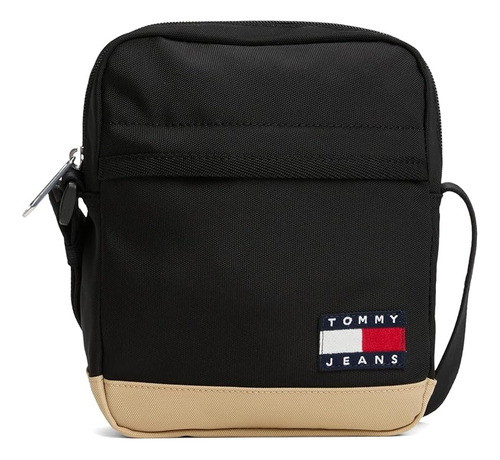 Cartera Deportiva Tommy Jeans Essential Importada Original Negro