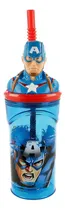 Comprar Vaso Figura 3d Sorbete Tapa Simones Capitan America Frozen Color Capitan America