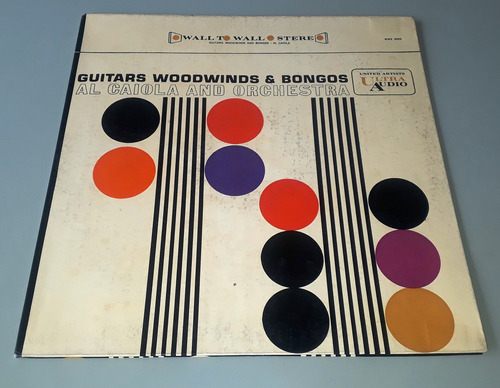 Disco Vinilo Al Caiola Orchestra Guitars Woodwinds & Bongos