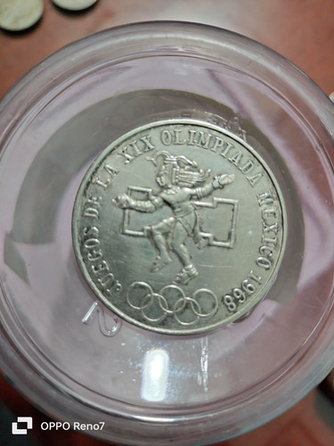 Moneda Juegos Del Mundial De La Xix Olimpiadas México 1968