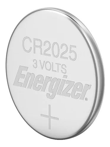 Pila Boton Energizer Cr2025 Litio Tira 5 Unidades