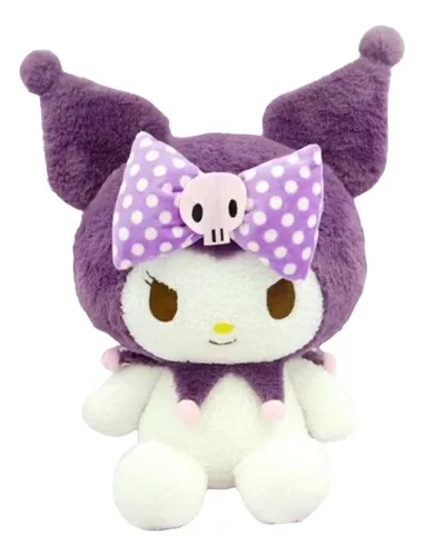 PELUCHE KUROMI -HELLO KITTY- SANRIO 24 CM