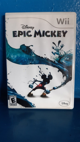 Epic Mickey Juego Para Wii Con Manual