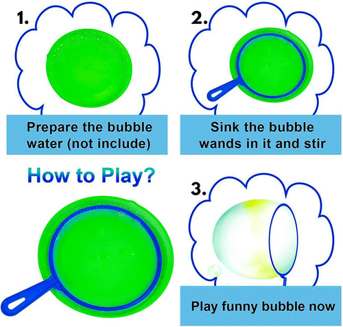 Juego De Varitas De Burbujas X15 Juguetes Para Niños-verano- Color