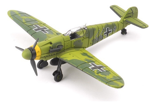 6pcs 1:48 Modelo De Caza Bf109 De La Segunda Guerra Mundial