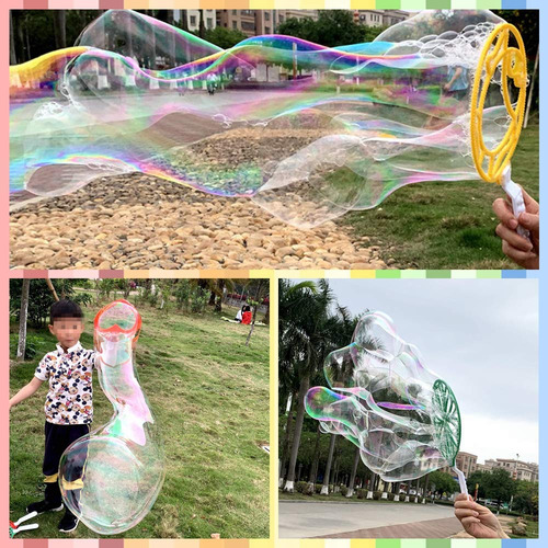 Varitas De Burbujas Coloridas Grandes Y Pequeñas Para Niños. Color