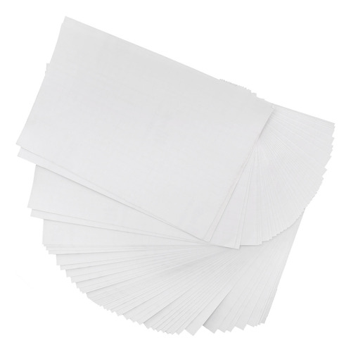 Folhas Laminadas 50 Unidades De Laminação Transparente De Pv