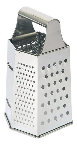 Rallador De Queso Verdura Acero Inoxidable Rebanador 6 Caras