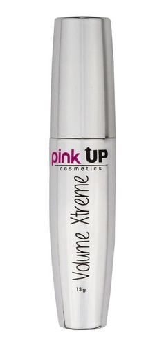 Imagen 1 de 2 de Máscara de pestañas Pink Up Volume Xtreme waterproof 13g color negro