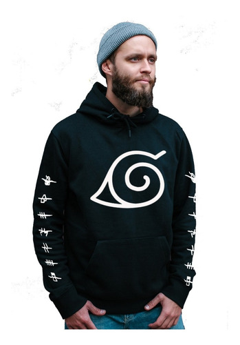 Akatsuki Cloud - Buzo Canguro Unisex - Naruto Aldeas