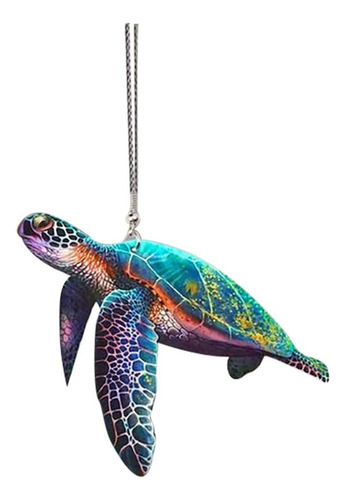 Adorno Plano Con Forma De Tortuga Marina Con Forma De Tortug