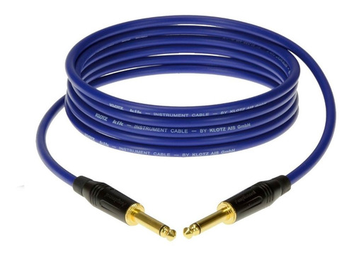 Klotz Kika06pp2 Blue Amphenol Cable Para Instrumento