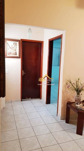 Casa Com 2 Dormitórios À Venda, 96 M² Por R$ 550.000,00 - Canto Do Forte - Praia Grande/sp - Ca0156