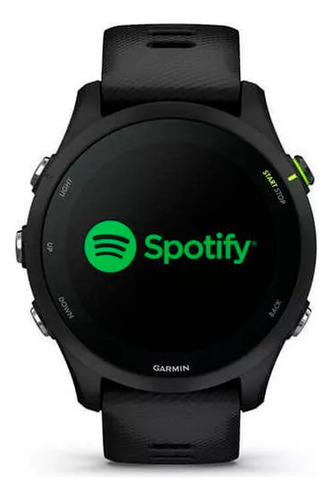 Smartwatch Deportivo Garmin Forerunner 255 Music Black 45 Mm Negro Negro Negro