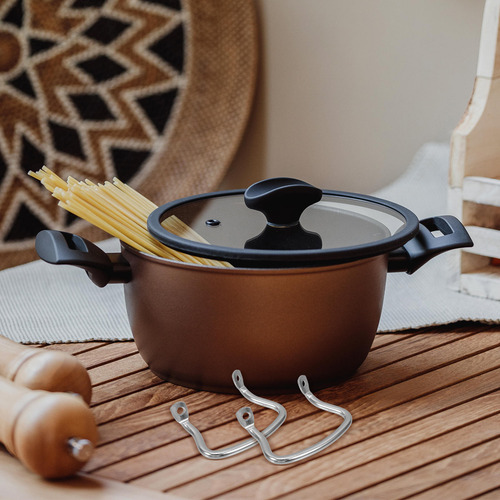 6 Asas Desmontables De Acero Inoxidable Para Ollas, Lado Ext