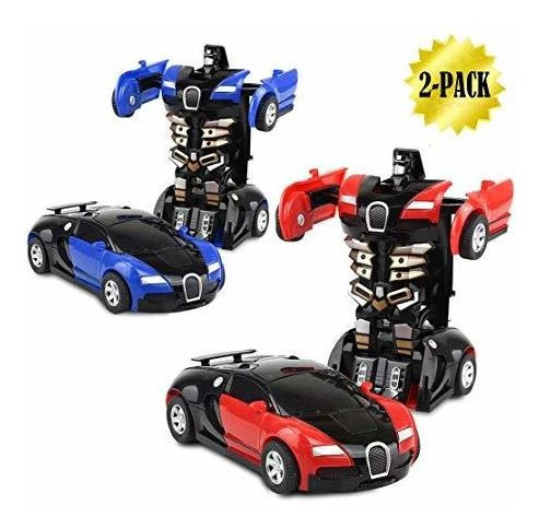 Xhaiz Robot Rescue Bots,robot Pull Back Car Toy Fo