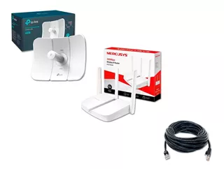 Kit Wifi 3.0 - Antena Cpe610 + 15mts Cable + Router Ada