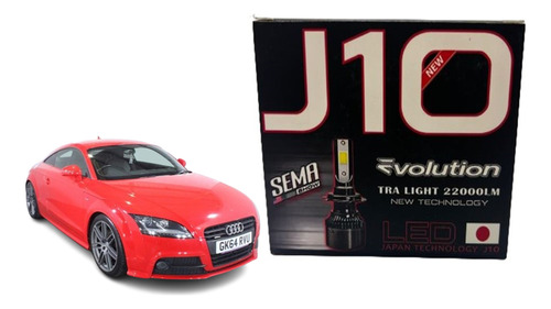 Luces Cree Led 22000lm J10 Audi Tt X2 