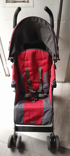 Cochecito Paraguitas Mclaren Quest Rojo Plata (Usado)