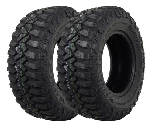 Kit 2 Pneu 295/70r17 121/118q Kumho Mt71 Xl