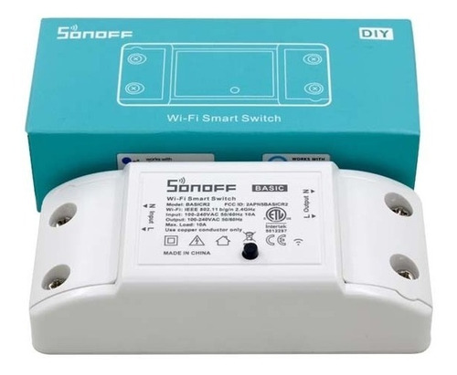 Sonoff Interruptor Wifi Basico 220v - Domotica Electrocom