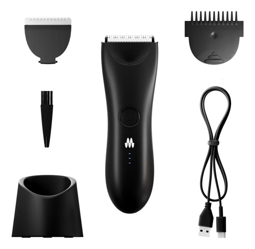 The Trimmer Plus Depilador Afeitadora Meridian Recortadora Color Onix