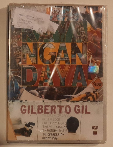 Gilberto Gil - Naya Ngan Daya - Dvd Nvo -