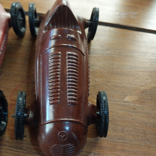 Autito Bólido Fangio Mercedes-benz W196 Bakelita Ind Arg. Fangio Marrón Oscuro (Usado)