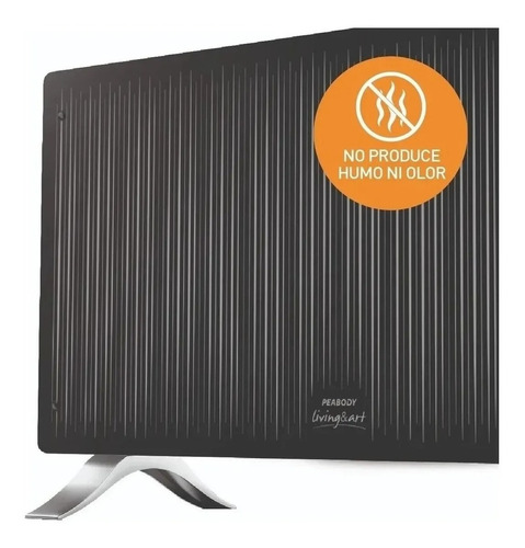 Calefactor Eléctrico Peabody Pe-vc20 Negro 220v P2