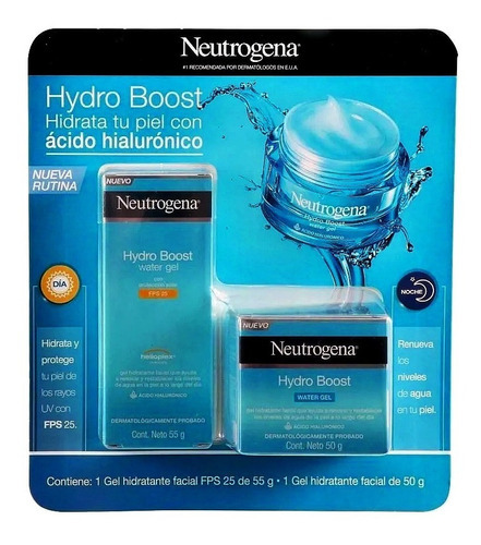 Neutrogena Hydroboost Gel Hidratante Facial De Día Y Noche