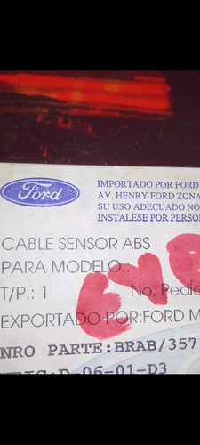 Sensor Abs Trasero Explorer 2011-2013 Original