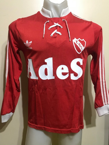 Camiseta Independiente adidas 1995 1996 Burruchaga #10 T. S