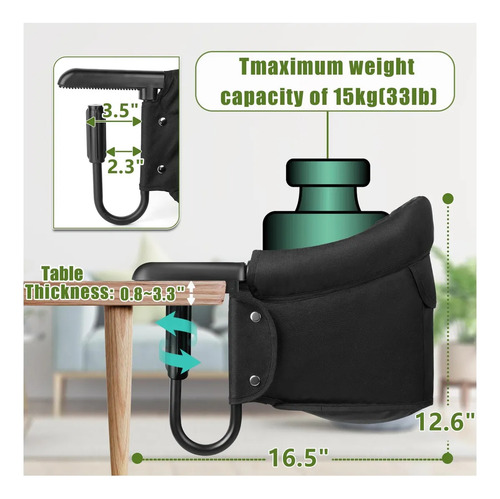 Silla Portátil De Comida Para Bebés