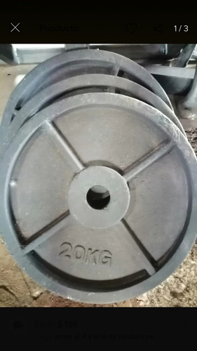 Discos Olímpicos En Hierro Fundido