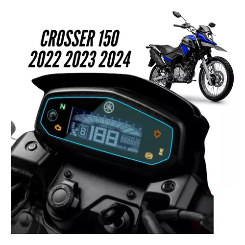 Película Protetora Painel Digital Nova Yamaha Crosser 150 2023 Z / S ABS