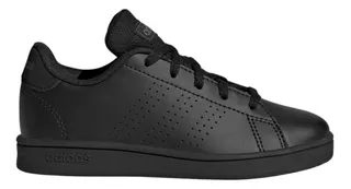 Tenis adidas Mujer Dama Negro Casual Advantage adidas Court