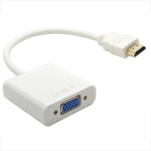 Convertidor Hdmi A Vga Audio 3.5mm Audio Jack Adaptador