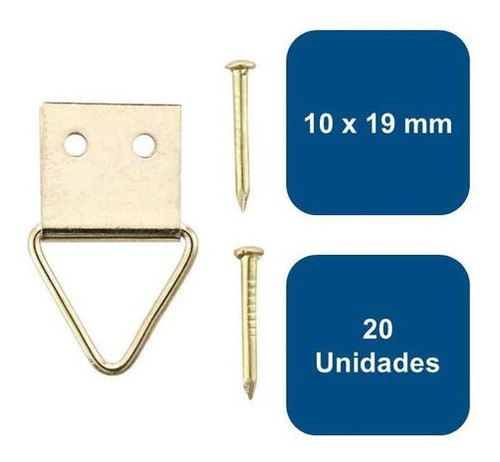 Soporte Para Colgar 10x19mm 20un.